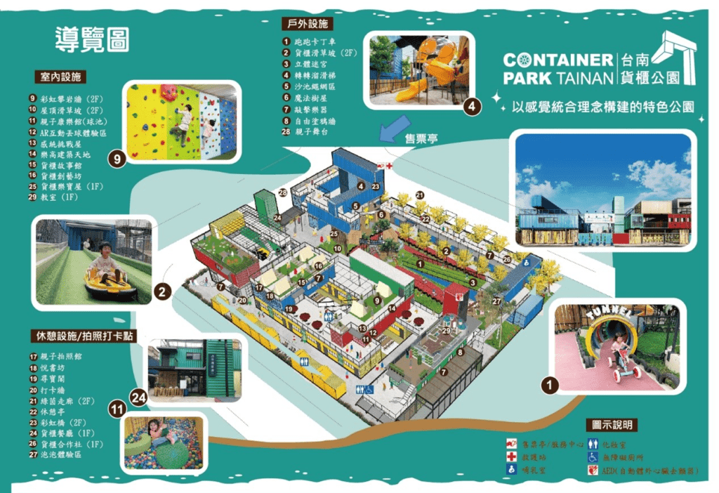 台南貨櫃公園：親子必遊勝地，樂享繽紛設施與創意體驗