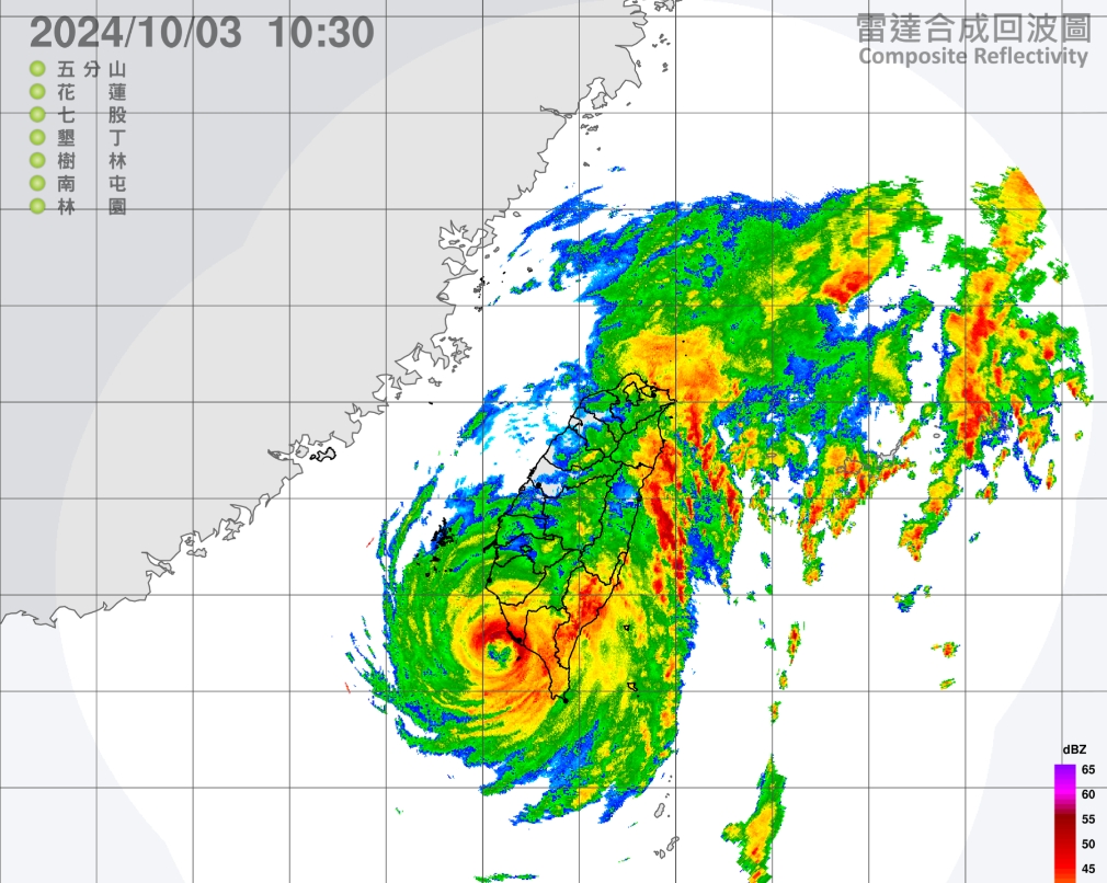 台灣雷達回波即時更新：掌握最新天氣資訊