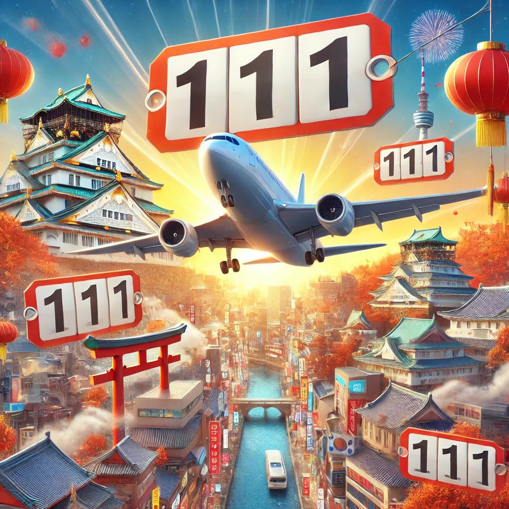 【2024雙11旅遊】優惠大攻略！超低價11元機票、日本韓國買一送一活動限時搶購
