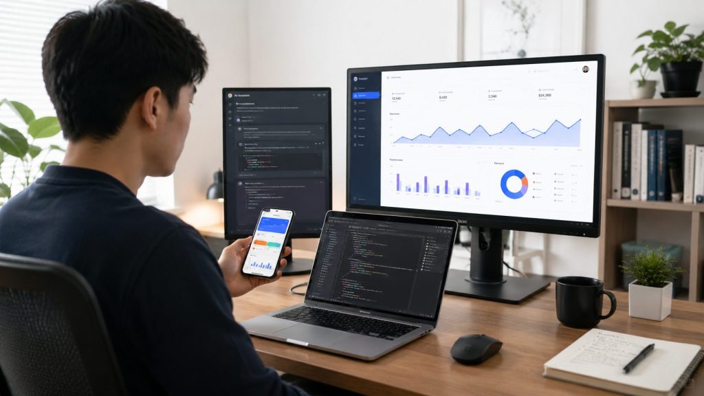 AI 寫程式可以幫企業做客製化系統嗎？從 Claude、GPT、Gemini 到 AI 寫網頁程式的實務應用