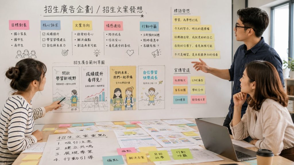 學校招生廣告怎麼寫?招生文案、補習班宣傳與安親班招生範例整理