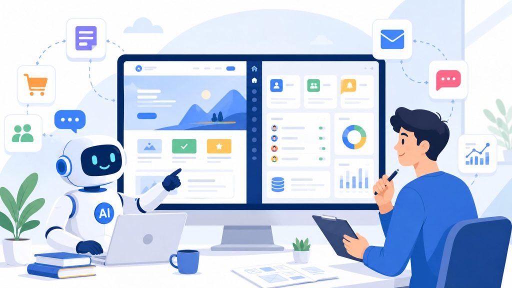 AI 寫程式免費工具很多，但真正能幫企業快速做出網站系統的是什麼？