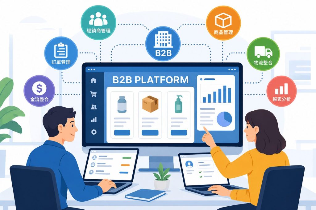 B2B 公司需要什麼客製化系統？用 AI 寫程式快速做出網站雛形，讓複雜平台更快開始