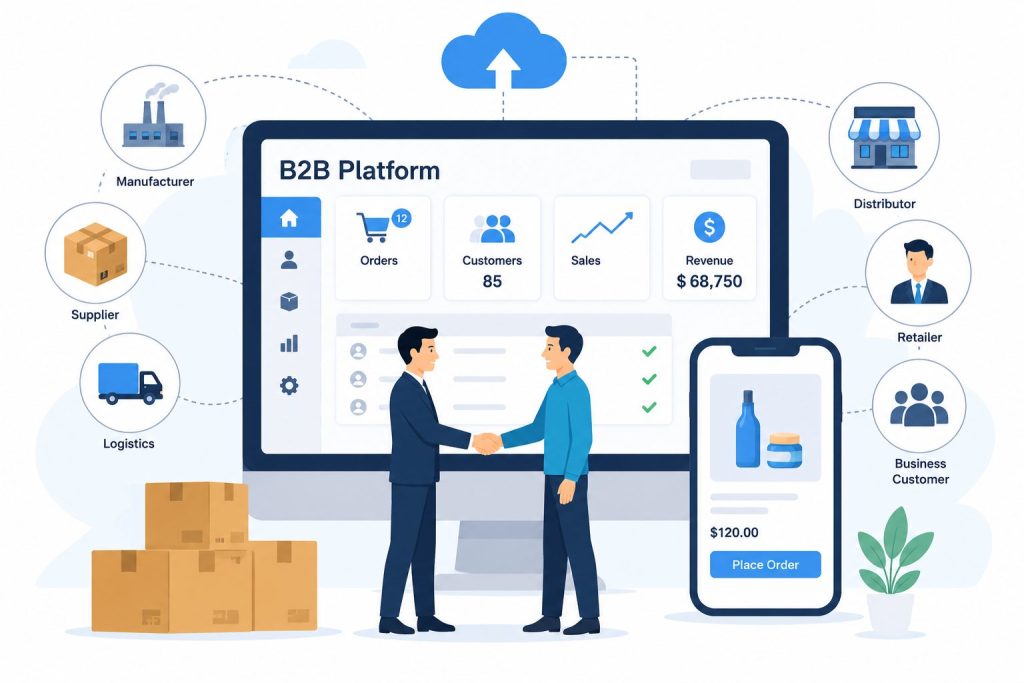 B2B 公司需要什麼客製化系統？用 AI 寫程式快速做出網站雛形，讓複雜平台更快開始