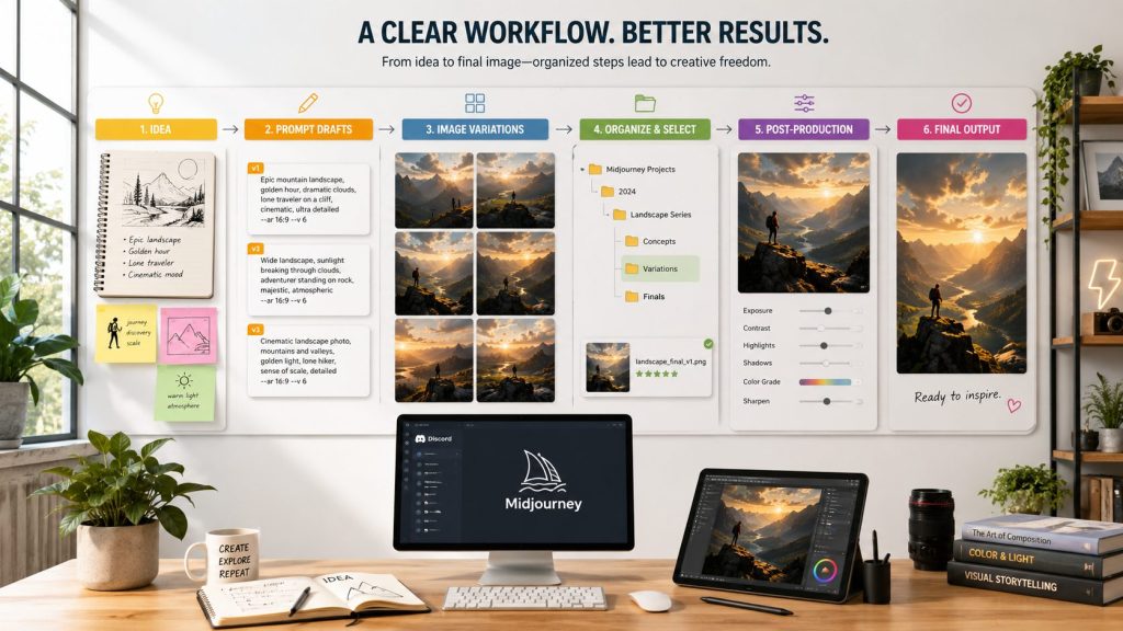 midjourney新手必看:避免這5個常見錯誤讓你的AI繪圖事半功倍