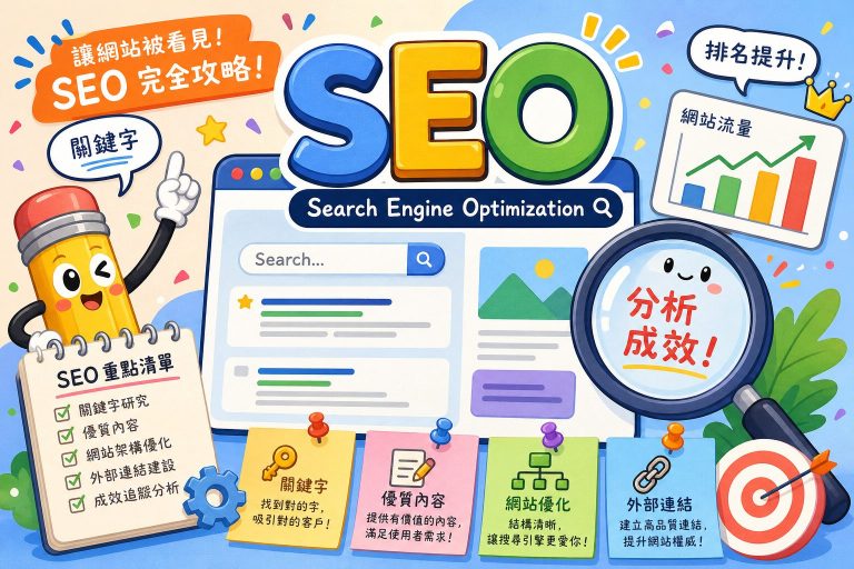 免費網站架設必避開的5大常見錯誤|新手別再重蹈覆轍!