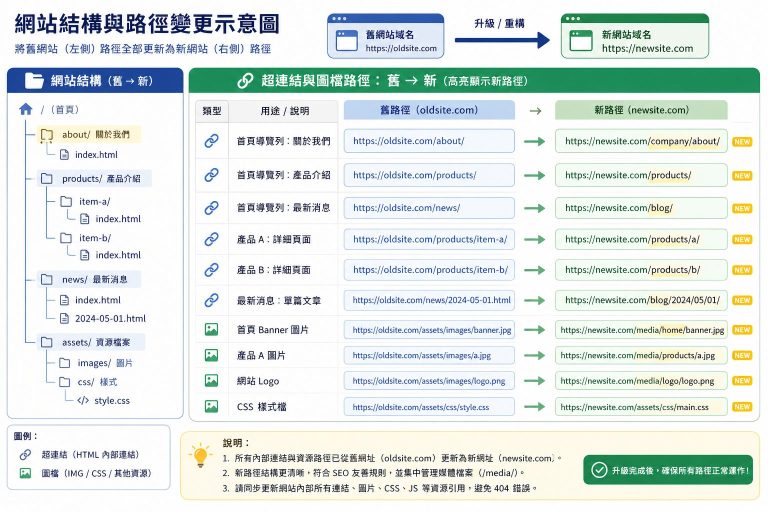 網站更換網域注意事項｜避免流量損失的5大步驟