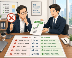 工業品行銷常見5大錯誤｜台灣B2B企業必避開的行銷陷阱