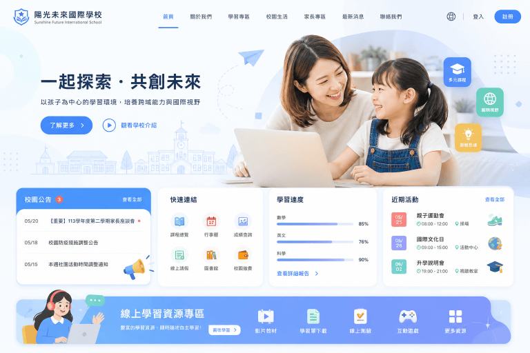 學校入口網站設計這8大錯誤你絕不能犯！提升校園形象的實用指南