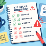 B2B 文章題材不可忽視的5大陷阱：內容行銷新手經常踩的地雷，你中了幾個？