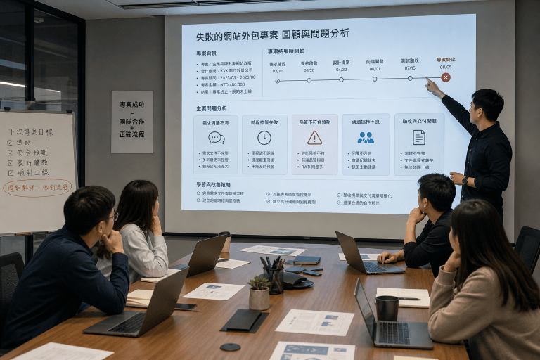 網站維護外包必知5大陷阱：企業常犯錯誤你踩了幾個？