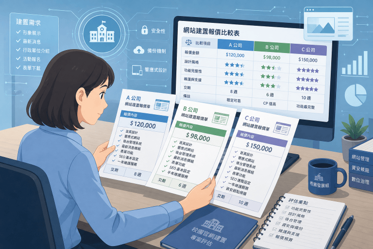學校網站一年多少錢？5個常見花費陷阱你一定要避開！