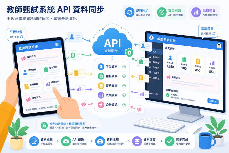 教師甄試系統 API 串接常見錯誤與3個避免踩雷的方法