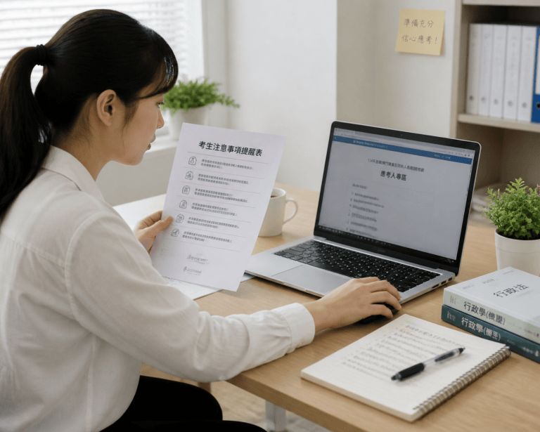 公職考試報名系統常見5大錯誤｜避免這些失誤讓你不再錯過報名時機
