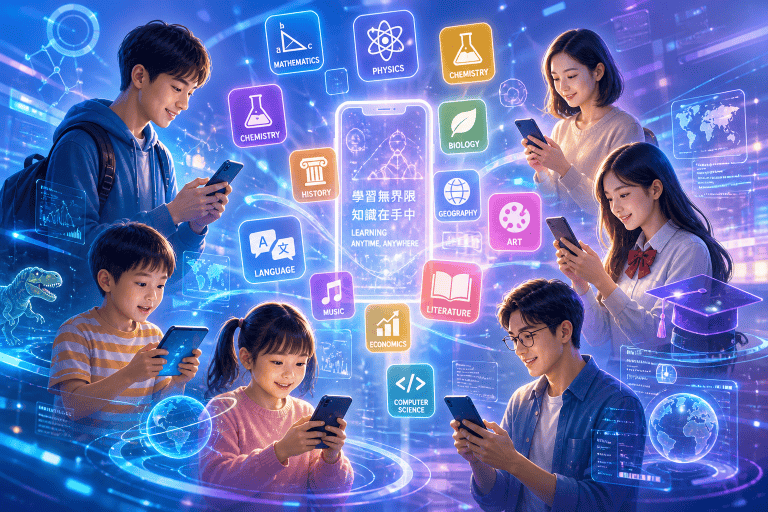 手機版教育網站推薦｜5個你絕不能錯過的學習平台（2025最新版）