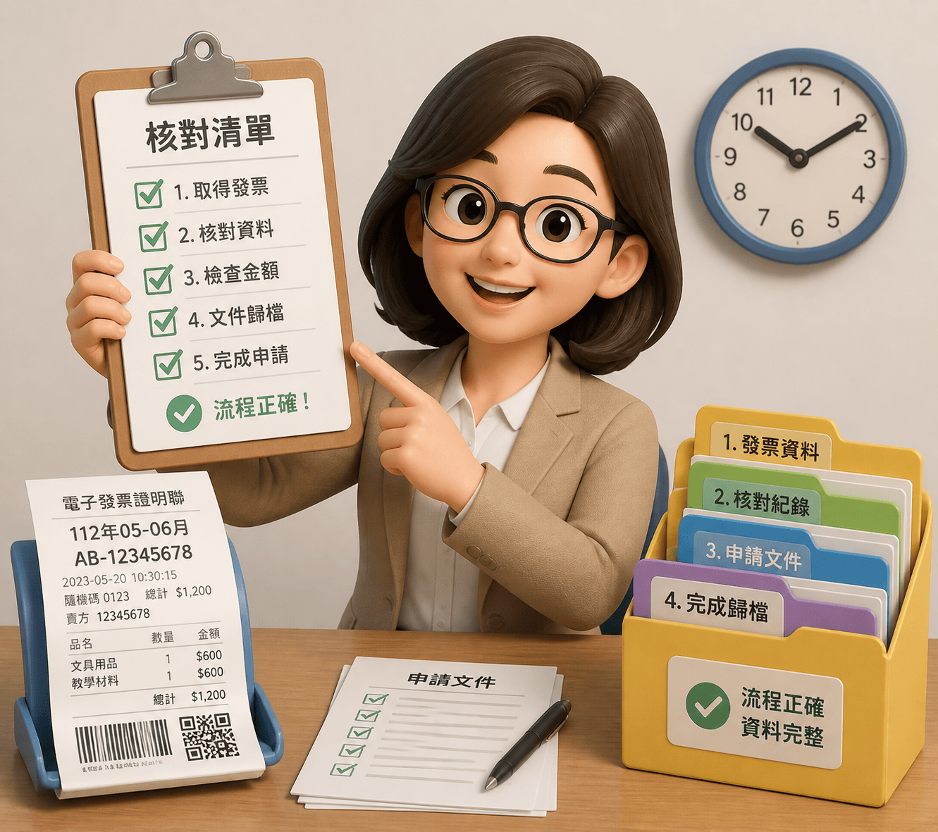 教師甄試系統電子發票常見5大錯誤|申報時你一定要避免的陷阱