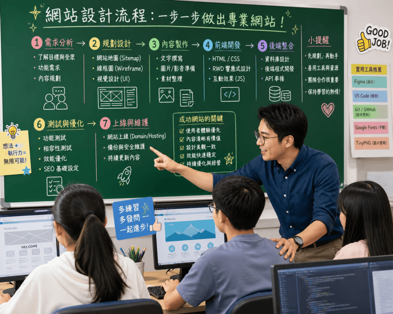學校網站功能規劃必知：8個常見錯誤與避免方法