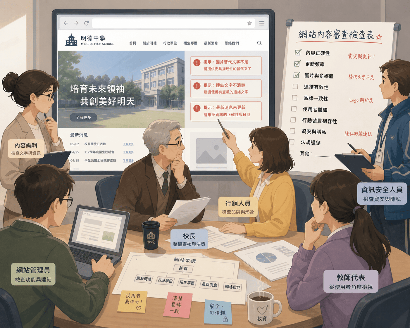 學校網站無障礙8大常見錯誤｜2025校方必須避免的設計與維護陷阱
