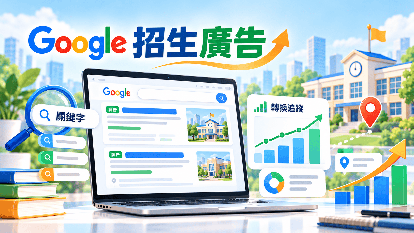 2026 補習班、學校招生廣告代操費用完整指南|Google Ads、FB/IG 投放、行銷公司推薦與外包比較