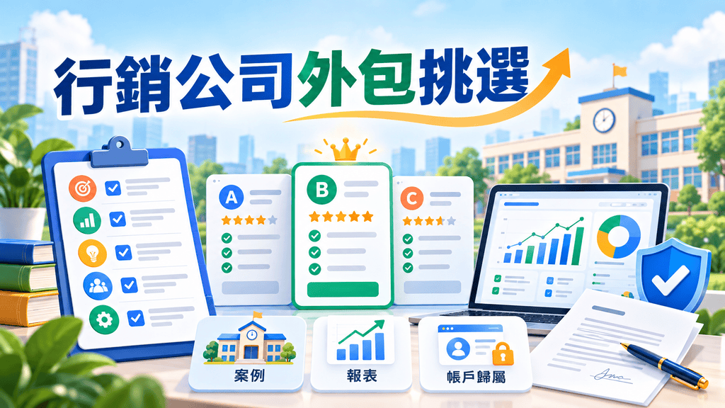2026 補習班、學校招生廣告代操費用完整指南|Google Ads、FB/IG 投放、行銷公司推薦與外包比較