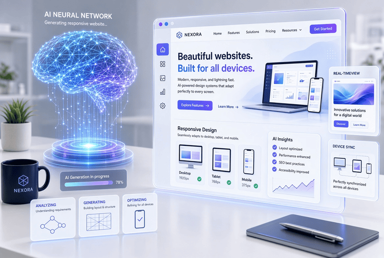 免費 AI 取代自動網頁生成器：2026 最實用網頁設計推薦工具完整指南