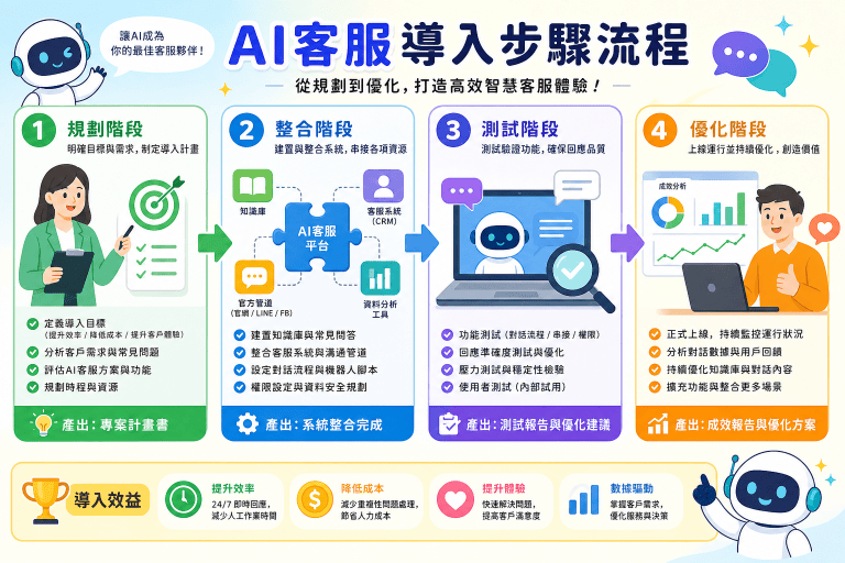 AI智能客服常見5大失敗原因｜企業導入時你一定要避免的關鍵錯誤