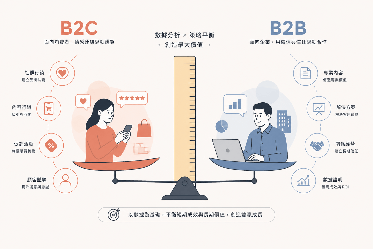 ABM 與傳統行銷差異:別再犯5個常見錯誤,企業主必看關鍵比較