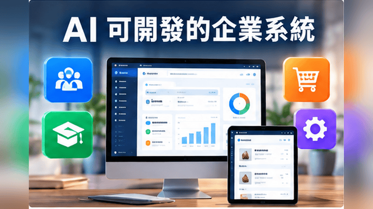 AI企業管理系統 CRM與訂單開發