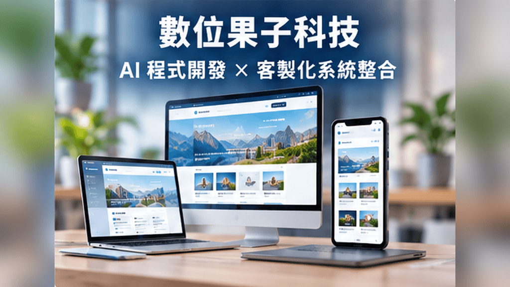 數位果子科技 AI程式開發客製化網站