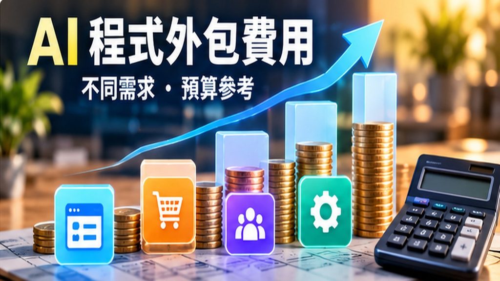 AI程式外包費用 客製化系統報價