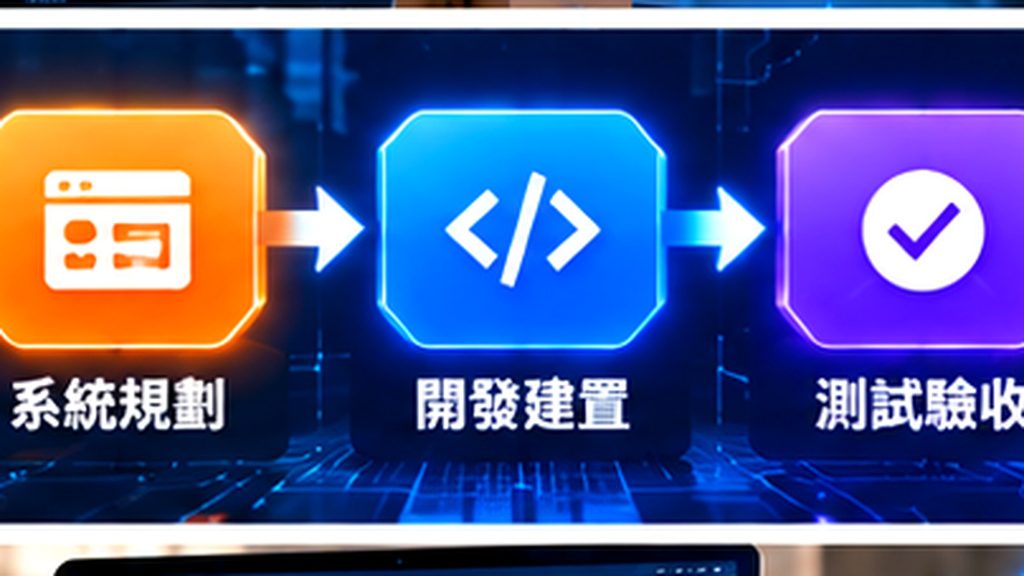 AI程式開發流程 訂貨平台建置