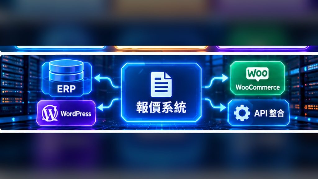 AI報價系統 ERP與WordPress整合