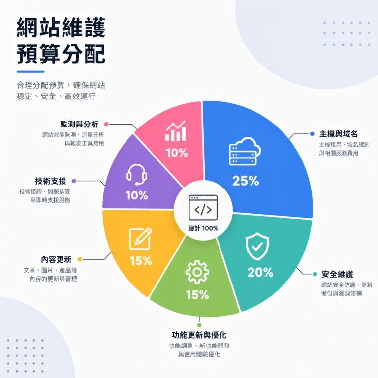 網站維護費用為何常超出預算？5個你必須避免的隱藏支出陷阱解析