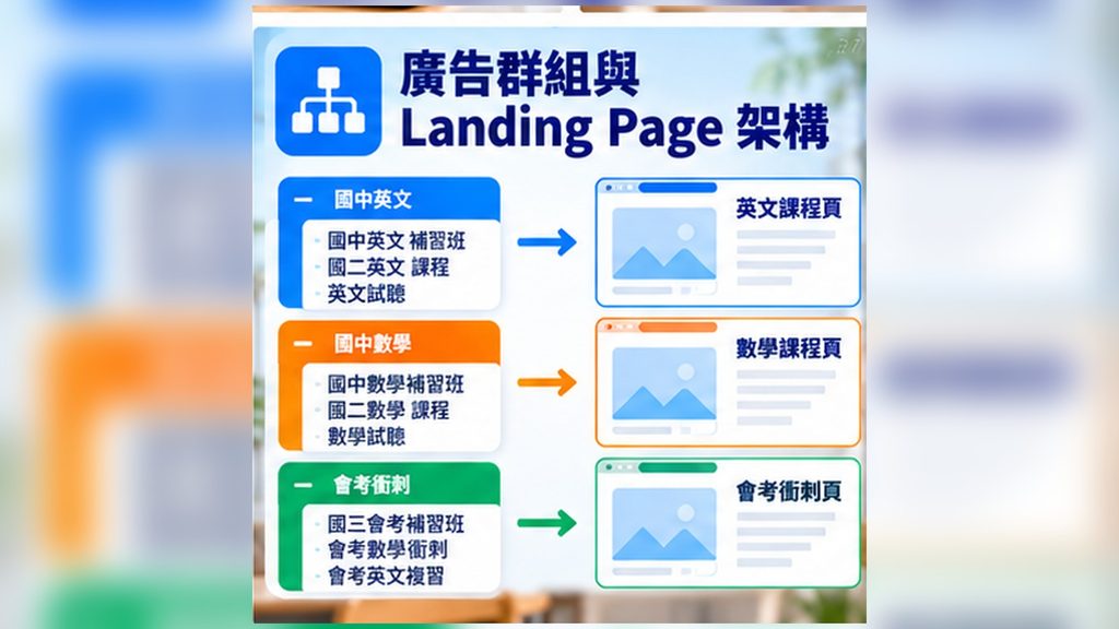 05_廣告群組與招生LandingPage架構