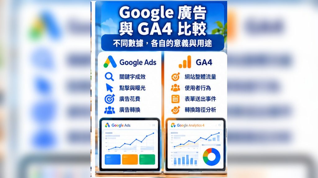 02_Google廣告與GA4數據比較