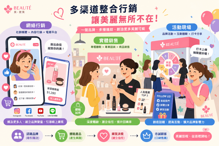 化妝品品牌創業流程與必備規劃重點解析