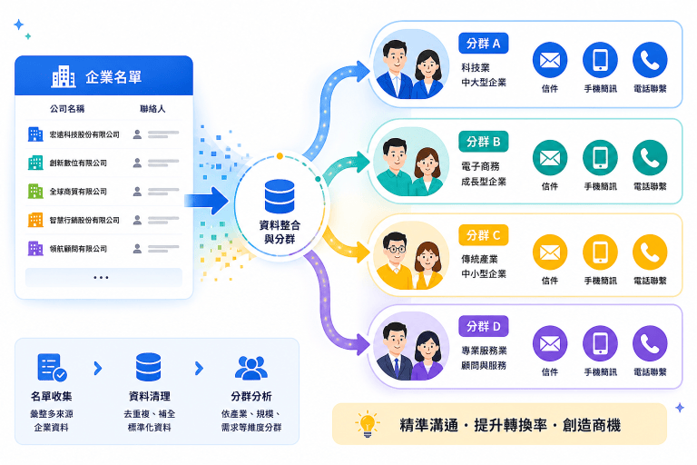 B2B 名單型廣告怎麼規劃？從名單蒐集到潛在客戶經營的完整流程解析