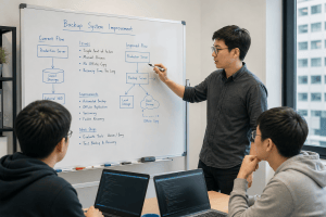 學校網站如何規劃備份方案與實作流程說明