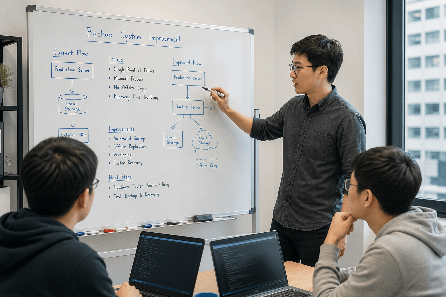 學校網站如何規劃備份方案與實作流程說明